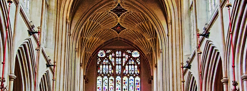 Bath Abbey at Christmas