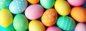 Colourful Easter Eggs. Toghill House Farm. Things to do in Bath Easter 2022 - Bed and Breakfast near Bath