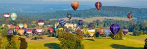 Longleat hot air balloon festival 2019. Toghill House Farm, What to do in Bath this September - Bed and Breakfast near Bath